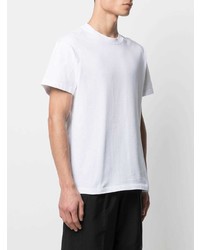 weißes T-Shirt mit einem Rundhalsausschnitt von A-Cold-Wall*