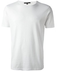 weißes T-Shirt mit einem Rundhalsausschnitt von Gucci