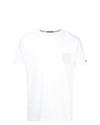 weißes T-Shirt mit einem Rundhalsausschnitt von GUILD PRIME