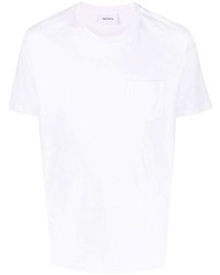 weißes T-Shirt mit einem Rundhalsausschnitt von Harmony Paris
