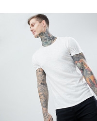 weißes T-Shirt mit einem Rundhalsausschnitt von Heart & Dagger