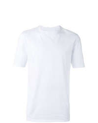 weißes T-Shirt mit einem Rundhalsausschnitt von Helmut Lang