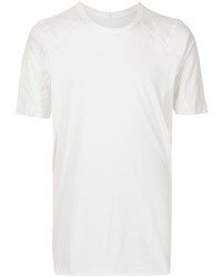weißes T-Shirt mit einem Rundhalsausschnitt von Isaac Sellam Experience