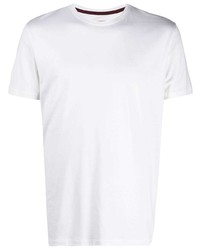weißes T-Shirt mit einem Rundhalsausschnitt von Isaia