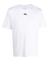 weißes T-Shirt mit einem Rundhalsausschnitt von Izzue