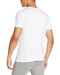 weißes T-Shirt mit einem Rundhalsausschnitt von Jack & Jones