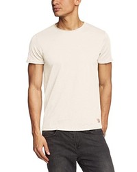 weißes T-Shirt mit einem Rundhalsausschnitt von JACK & JONES VINTAGE