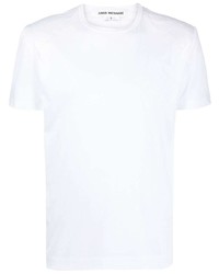 weißes T-Shirt mit einem Rundhalsausschnitt von Junya Watanabe