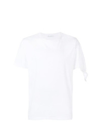 weißes T-Shirt mit einem Rundhalsausschnitt von JW Anderson