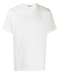 weißes T-Shirt mit einem Rundhalsausschnitt von Katharine Hamnett London