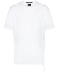 weißes T-Shirt mit einem Rundhalsausschnitt von Ksubi