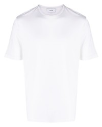 weißes T-Shirt mit einem Rundhalsausschnitt von Lardini