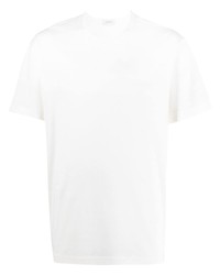 weißes T-Shirt mit einem Rundhalsausschnitt von Lemaire
