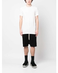 weißes T-Shirt mit einem Rundhalsausschnitt von Rick Owens DRKSHDW