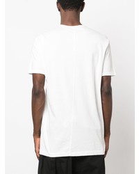 weißes T-Shirt mit einem Rundhalsausschnitt von Rick Owens DRKSHDW