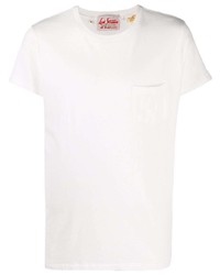 weißes T-Shirt mit einem Rundhalsausschnitt von Levi's
