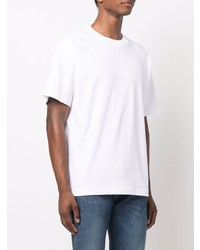 weißes T-Shirt mit einem Rundhalsausschnitt von Levi's Made & Crafted