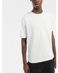 weißes T-Shirt mit einem Rundhalsausschnitt von Stone Island