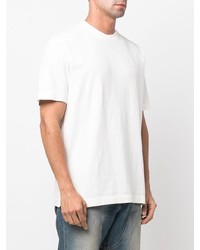 weißes T-Shirt mit einem Rundhalsausschnitt von Closed