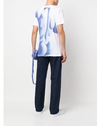 weißes T-Shirt mit einem Rundhalsausschnitt von Viktor & Rolf