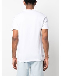 weißes T-Shirt mit einem Rundhalsausschnitt von Belstaff