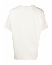 weißes T-Shirt mit einem Rundhalsausschnitt von AUTRY