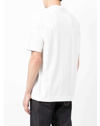 weißes T-Shirt mit einem Rundhalsausschnitt von Emporio Armani