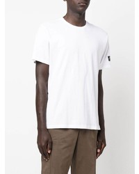 weißes T-Shirt mit einem Rundhalsausschnitt von ECOALF