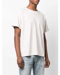 weißes T-Shirt mit einem Rundhalsausschnitt von Fear Of God