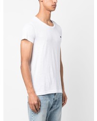 weißes T-Shirt mit einem Rundhalsausschnitt von Tommy Hilfiger