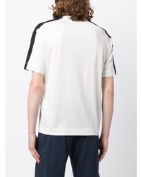 weißes T-Shirt mit einem Rundhalsausschnitt von Emporio Armani