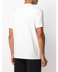 weißes T-Shirt mit einem Rundhalsausschnitt von Emporio Armani