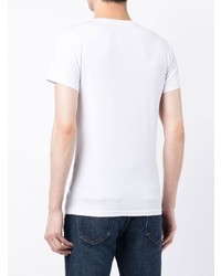 weißes T-Shirt mit einem Rundhalsausschnitt von Emporio Armani