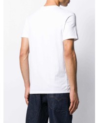 weißes T-Shirt mit einem Rundhalsausschnitt von Levi's