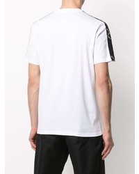 weißes T-Shirt mit einem Rundhalsausschnitt von Givenchy