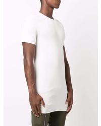 weißes T-Shirt mit einem Rundhalsausschnitt von Rick Owens DRKSHDW