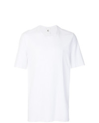 weißes T-Shirt mit einem Rundhalsausschnitt von Lost & Found Rooms