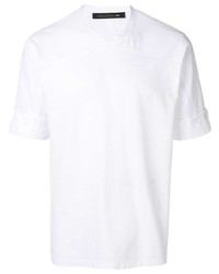 weißes T-Shirt mit einem Rundhalsausschnitt von Mackintosh 0004