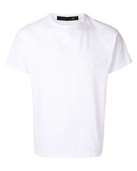 weißes T-Shirt mit einem Rundhalsausschnitt von Mackintosh 0004