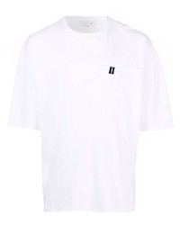 weißes T-Shirt mit einem Rundhalsausschnitt von MACKINTOSH