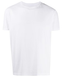 weißes T-Shirt mit einem Rundhalsausschnitt von Maison Margiela