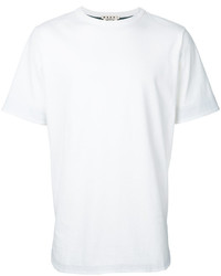weißes T-Shirt mit einem Rundhalsausschnitt von Marni