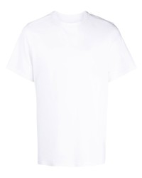 weißes T-Shirt mit einem Rundhalsausschnitt von Martine Rose