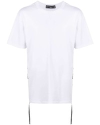 weißes T-Shirt mit einem Rundhalsausschnitt von Mastermind Japan