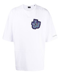 weißes T-Shirt mit einem Rundhalsausschnitt von Mauna Kea
