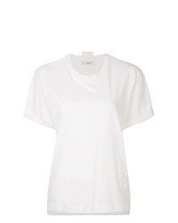 weißes T-Shirt mit einem Rundhalsausschnitt von Mauro Grifoni