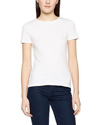 weißes T-Shirt mit einem Rundhalsausschnitt von New Look
