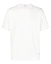 weißes T-Shirt mit einem Rundhalsausschnitt von Norse Projects