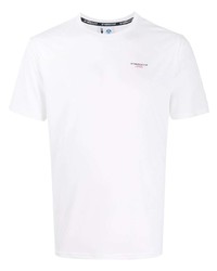 weißes T-Shirt mit einem Rundhalsausschnitt von North Sails