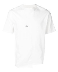 weißes T-Shirt mit einem Rundhalsausschnitt von Oakley By Samuel Ross